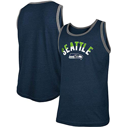 Seattle Seahawks Tank Top With Ringed Sleeves