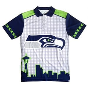 Seattle Seahawks Thematic Golf Shirt Polo