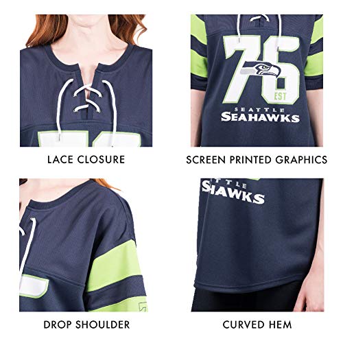 Seattle Seahawks Women’s Lace Up Jersey