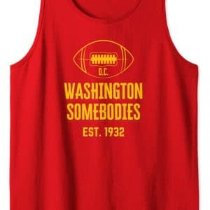 Washington Football Team Washington Somebodies Tank Top