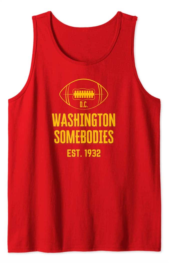 Washington Football Team Washington Somebodies Tank Top