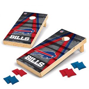 Buffalo Bills 2′ x 4′ Deluxe Cornhole Set with 8 Bean Bags