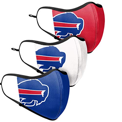 Buffalo Bills Face Mask 3-Pack