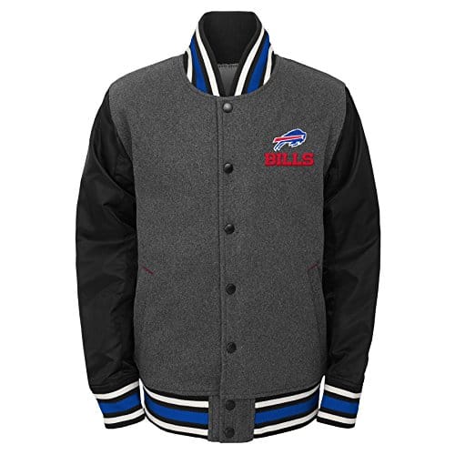Buffalo Bills Letterman Varsity Jacket Youth Size