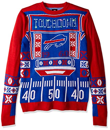 Buffalo Bills Light Up Ugly Sweater