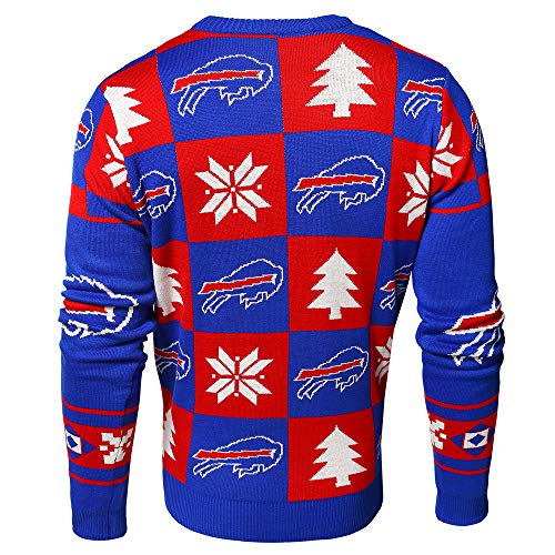 Buffalo Bills Patches Ugly Sweater