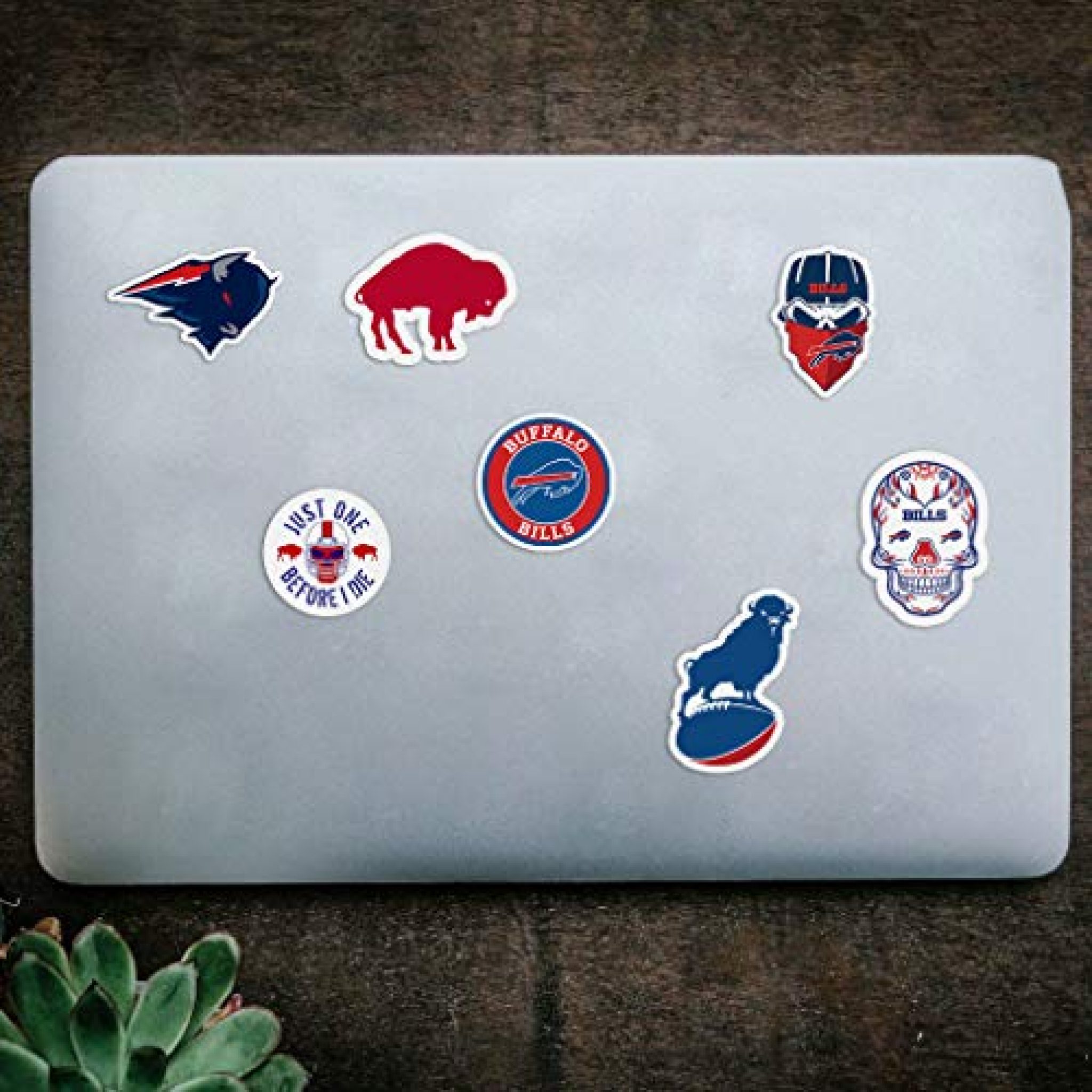 Buffalo Bills Sticker Sheet 25-Piece Set | Sports Hard Hats