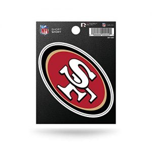 NFL San Francisco 49ers Die Cut Team Logo Short Sport Sticker