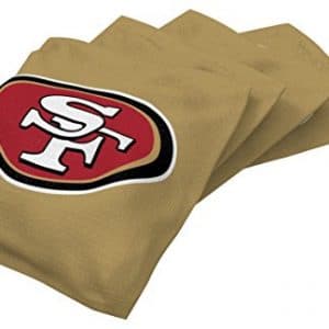 San Francisco 49ers Cornhole Bean Bag Set 4-Pack