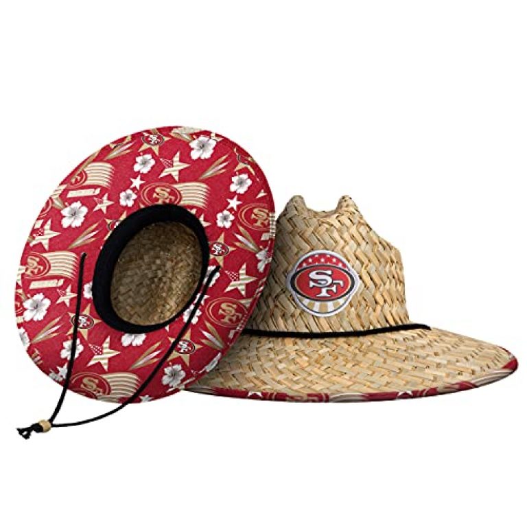 49ers straw hat