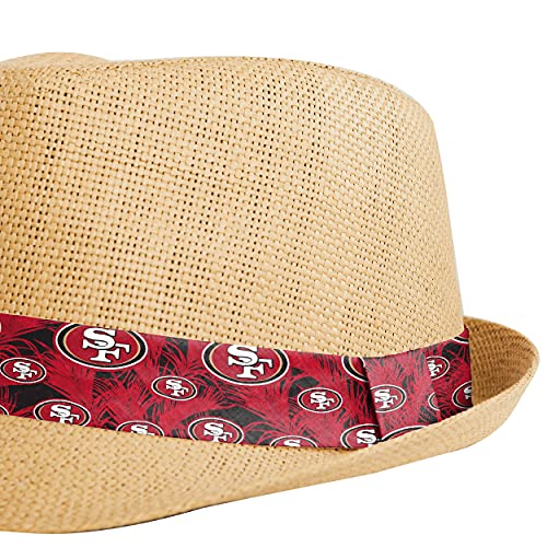 San Francisco 49ers Trilby Straw Hat