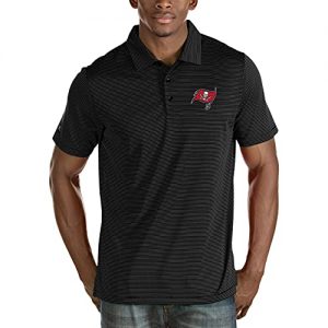 Striped Tampa Bay Buccaneers Golf Shirt Polo