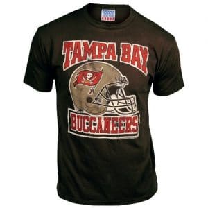 tampa bay buccaneers men retro vintage t shirt
