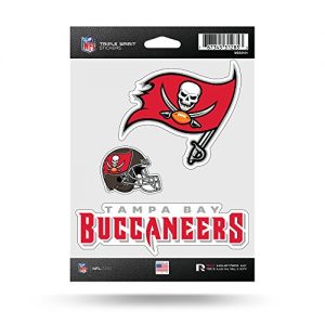 Tampa Bay Buccaneers Sticker Set 3-Pack