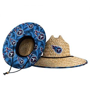 Tennessee Titans Straw Sun Hat Floral Pattern
