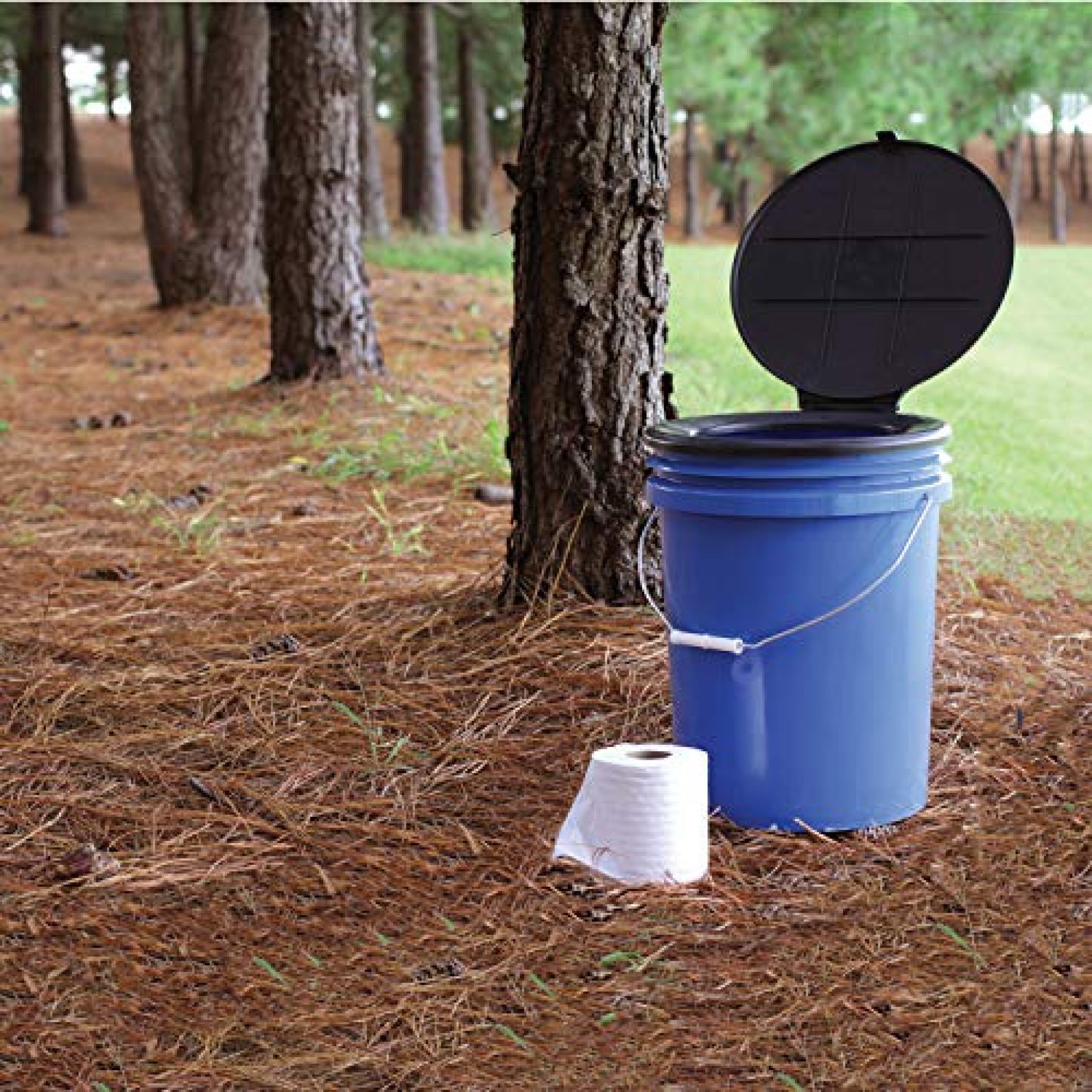 5 Gallon Bucket Toilet Seat With Lid With Leak Proof Waste Bags Great For Work Camping Hiking Hunting And More 3 2048x2048 