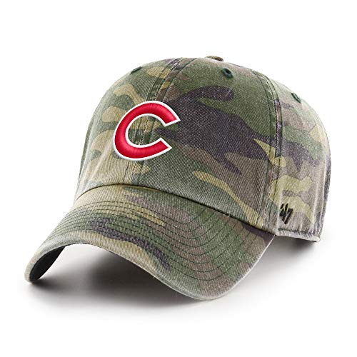 Adjustable Camo Chicago Cubs Hat