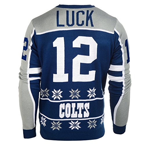 Andrew Luck Indianapolis Colts Ugly Sweater