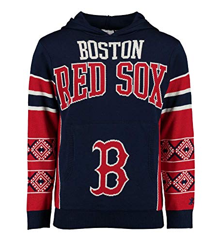 Big Logo Boston Red Sox Hoodie Sweater