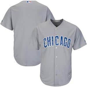 Big & Tall Chicago Cubs Gray Jersey