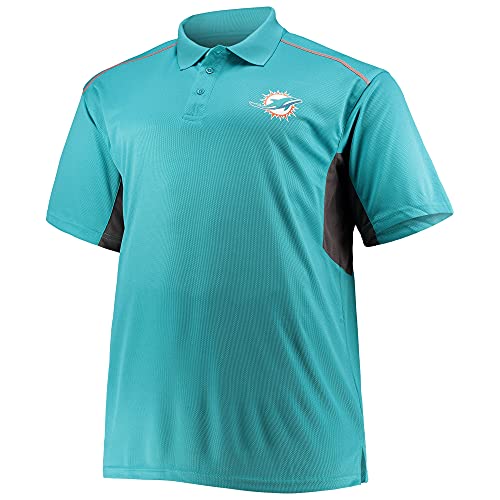 Big & Tall Miami Dolphins Golf Shirt Polo