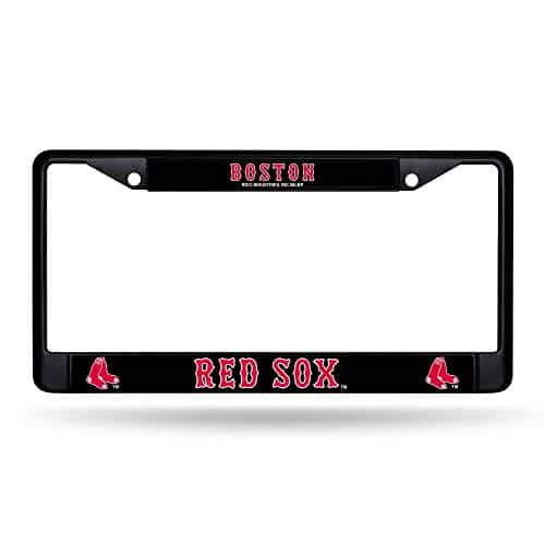 Black Boston Red Sox License Plate Frame
