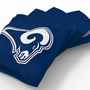 Blue Los Angeles Rams Cornhole Bean Bag Set 4-Pack