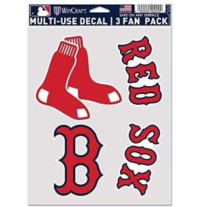 Boston Red Sox Sticker Set 3-Pack