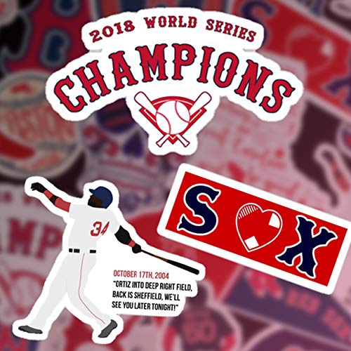 Boston Red Sox Sticker Sheet 30-Piece Set