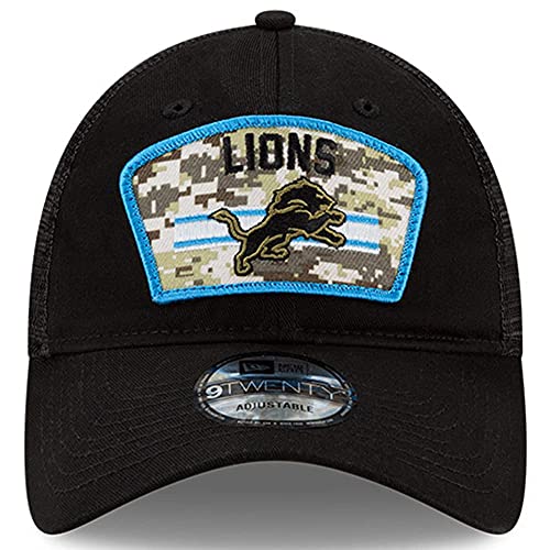 Camo Detroit Lions Salute to Service Flex Hat