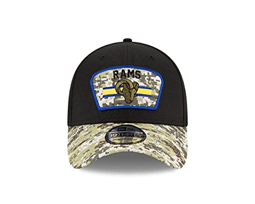 Camo Los Angeles Rams Salute to Service Flex Hat