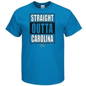 Carolina Panthers Straight Outta Carolina T-Shirt