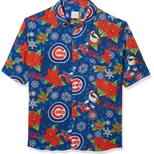 Chicago Cubs Misletoe Button Down Shirt