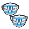 Chicago Cubs Wrigley Field Flags Dust Face Mask