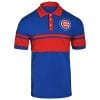 Cotton Stripe Chicago Cubs Golf Shirt Polo
