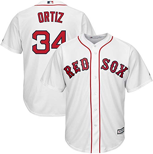 David Ortiz Boston Red Sox Jersey #34 Kids 4-7 Sizes