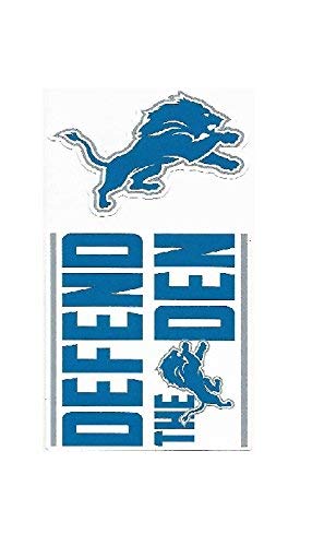 Detroit Lions Sticker Sheet 2-Pack