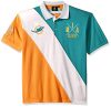 Diagonal Stripe Miami Dolphins Golf Shirt