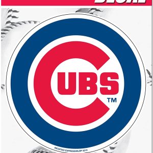 Die-Cut Chicago Cubs Sticker 5 inches