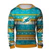 Digital Print Miami Dolphins Ugly Sweater