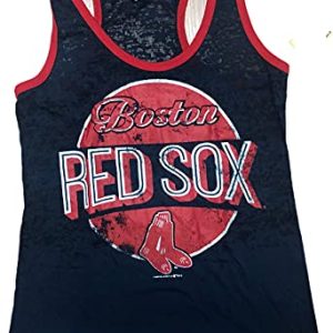 Distressed Women's Boston Red Sox Tank-Top