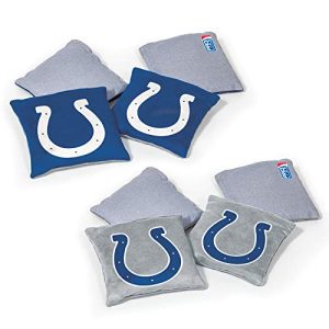 Dual Sided Indianapolis Colts Cornhole Bean Bags 8ct