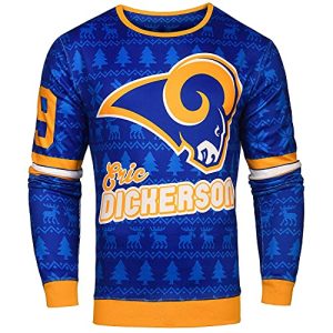 Eric Dickerson Los Angeles Rams Ugly Sweater