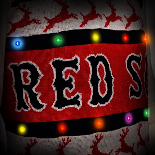 FOCO Light-Up Boston Red Sox Ugly Sweater