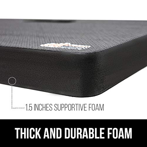 Gorilla Grip Extra Thick Water Resistant Comfortable Kneeling Pad Support for Knees 17.5 x 11 x 1.5
