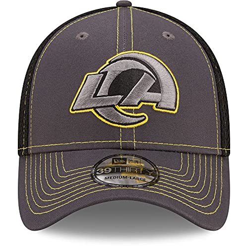 Graphite Black Los Angeles Rams Flex Hat