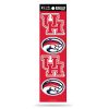 Houston Cougars 4-Piece Sticker Sheet