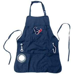 Houston Texans Apron with Bottle Opener and Multi-Tool