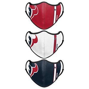 Houston Texans Face Mask 3-Pack