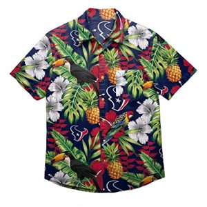 Houston Texans Hawaiian Shirt Button-Up